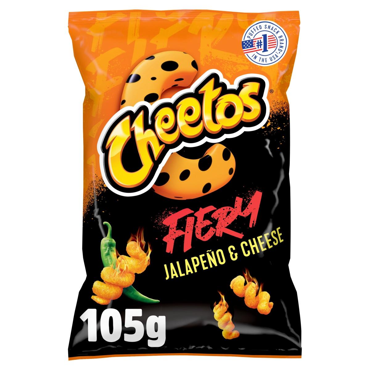 Twisted Fiery Jalapeno & Cheese Sharing Bag Crisps