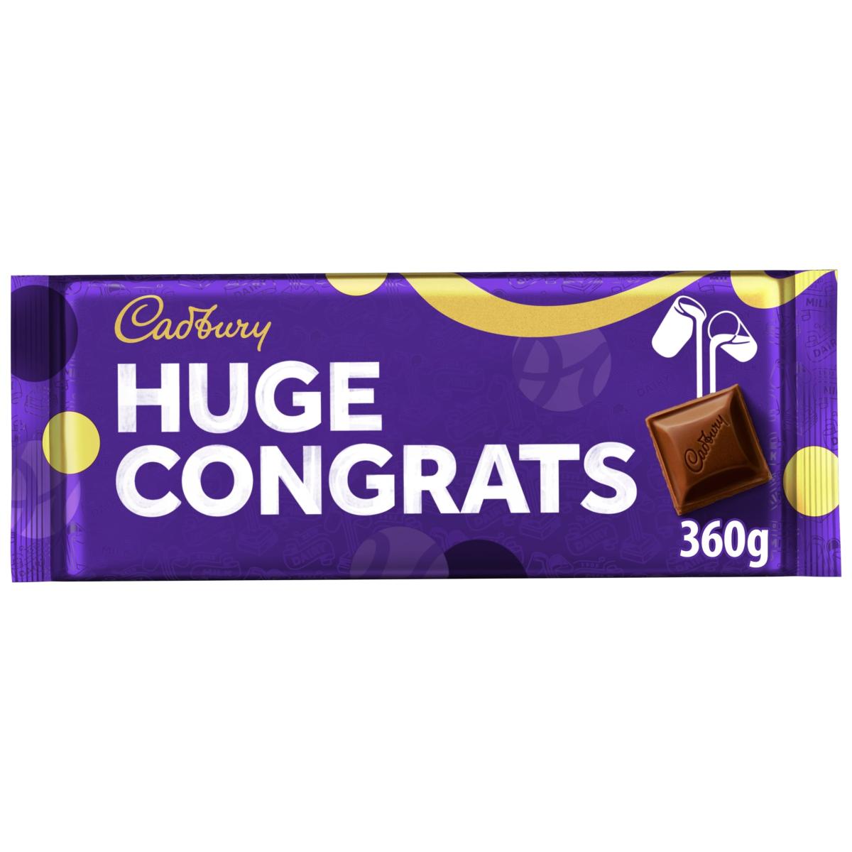 Huge Congrats Chocolate Bar