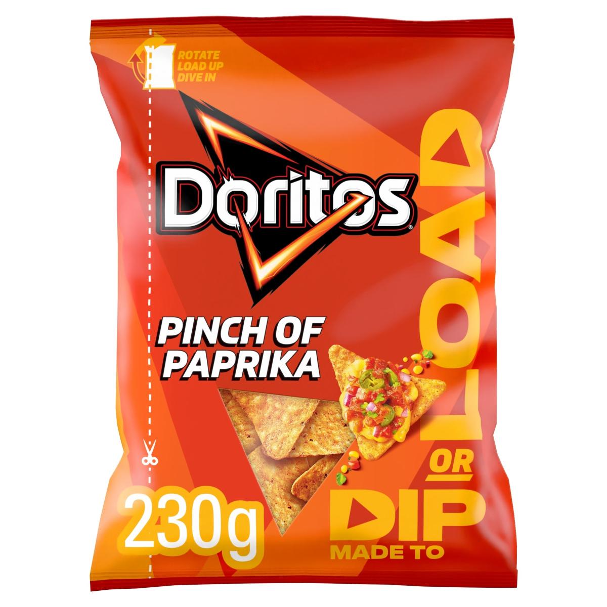 Dip Or Load Pinch Of Paprika Sharing Crisps