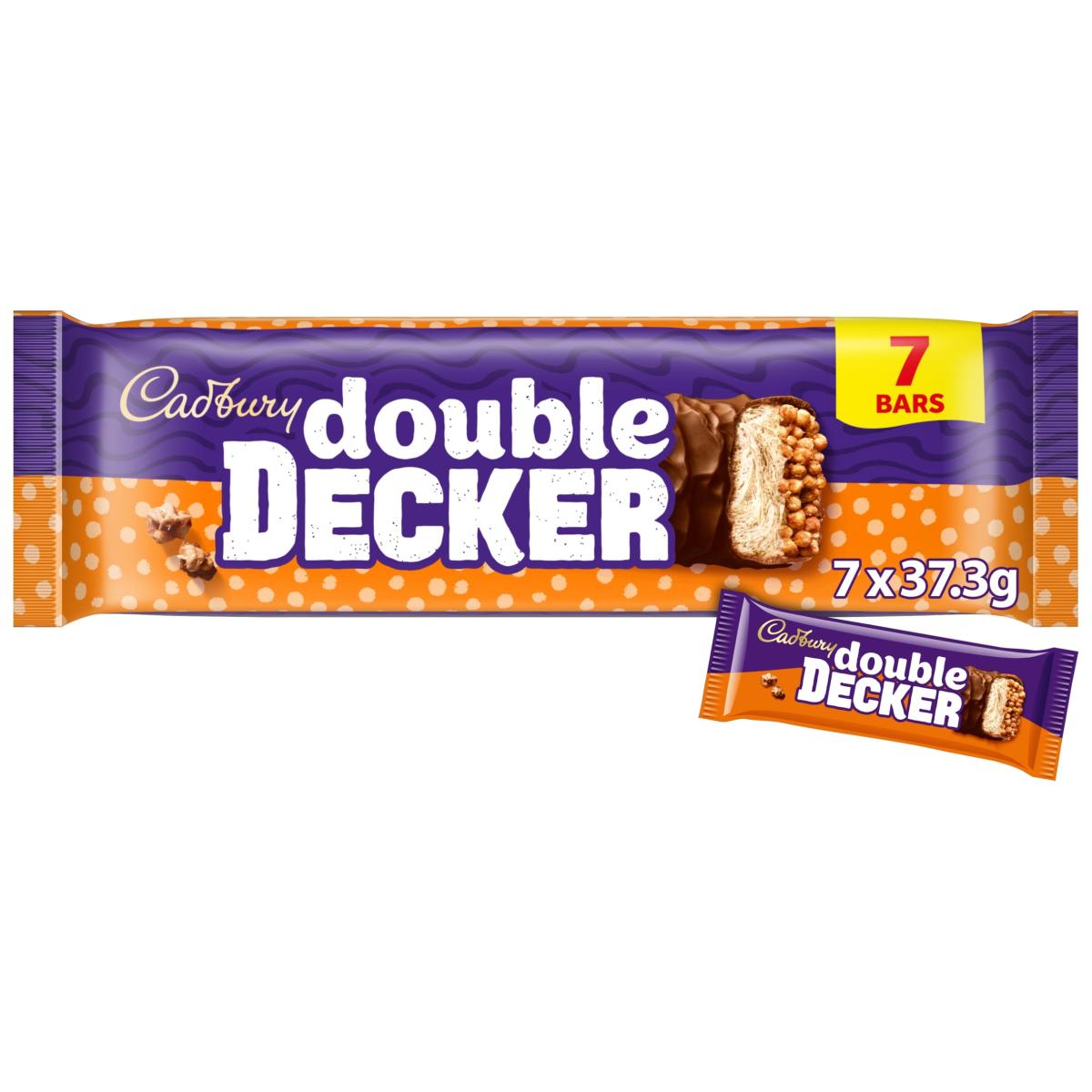 Double Decker Chocolate Nougat Bar Multi-Pack 7 Pack