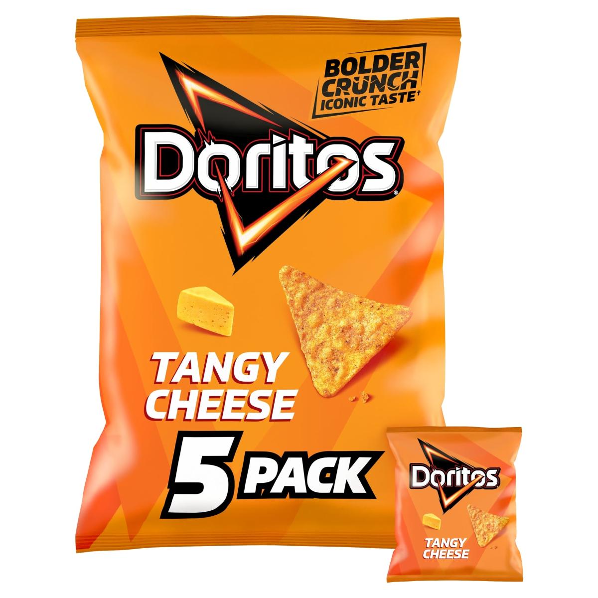 Tangy Cheese Tortilla Chips Multi-Pack Crisps