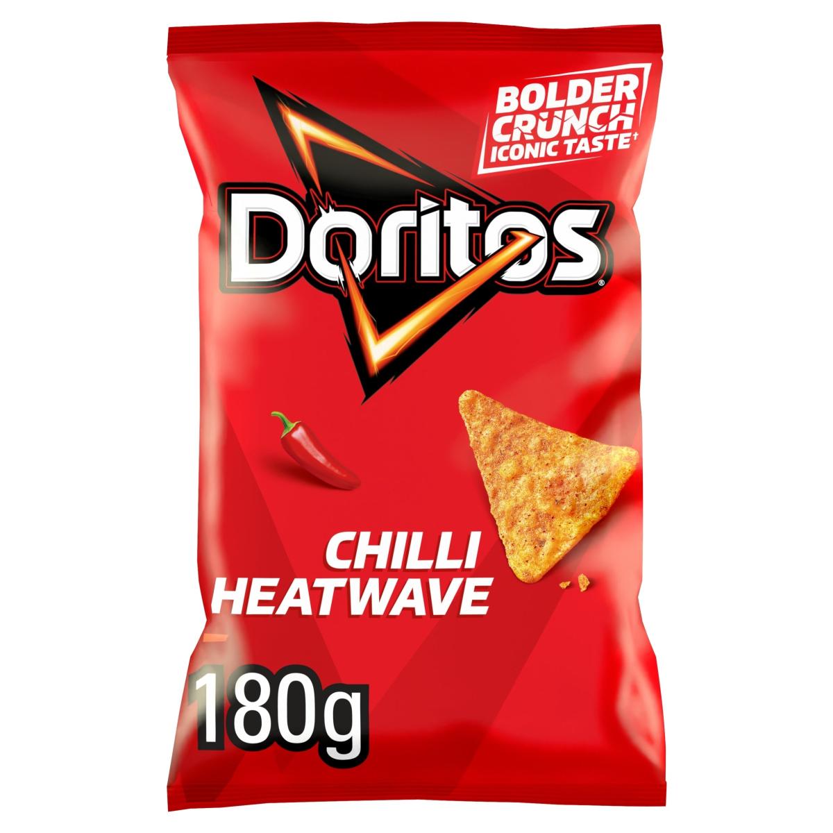 Tortilla Chips Chilli Heatwave Sharing Bag Crisps
