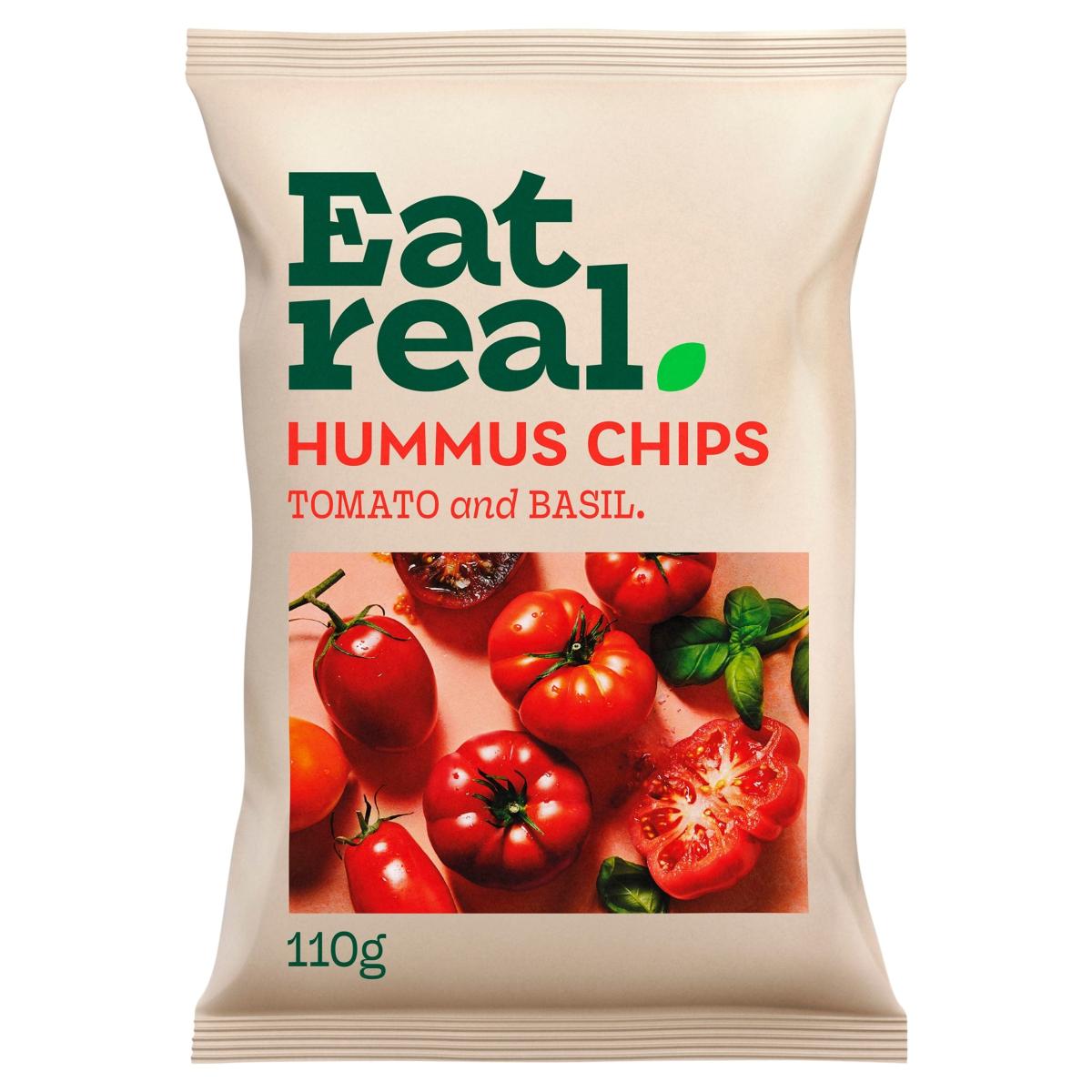 Hummus Chips Tomato & Basil