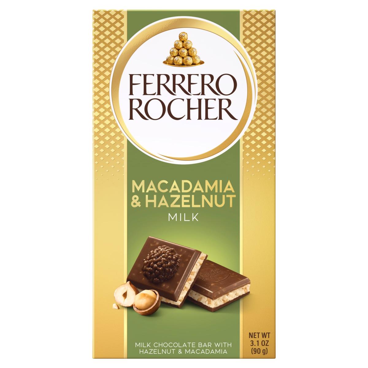 Hazelnut & Macadamia Chocolate Bar