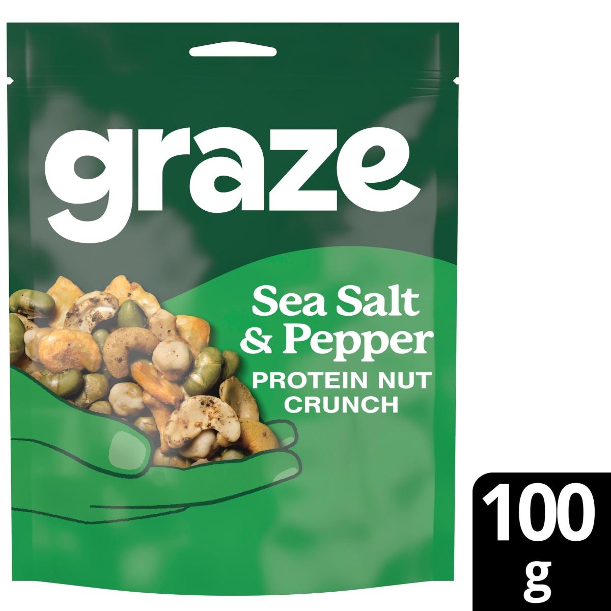 Sea Salt & Pepper Protein Veg & Cashew Nuts Sharing Bag Snack