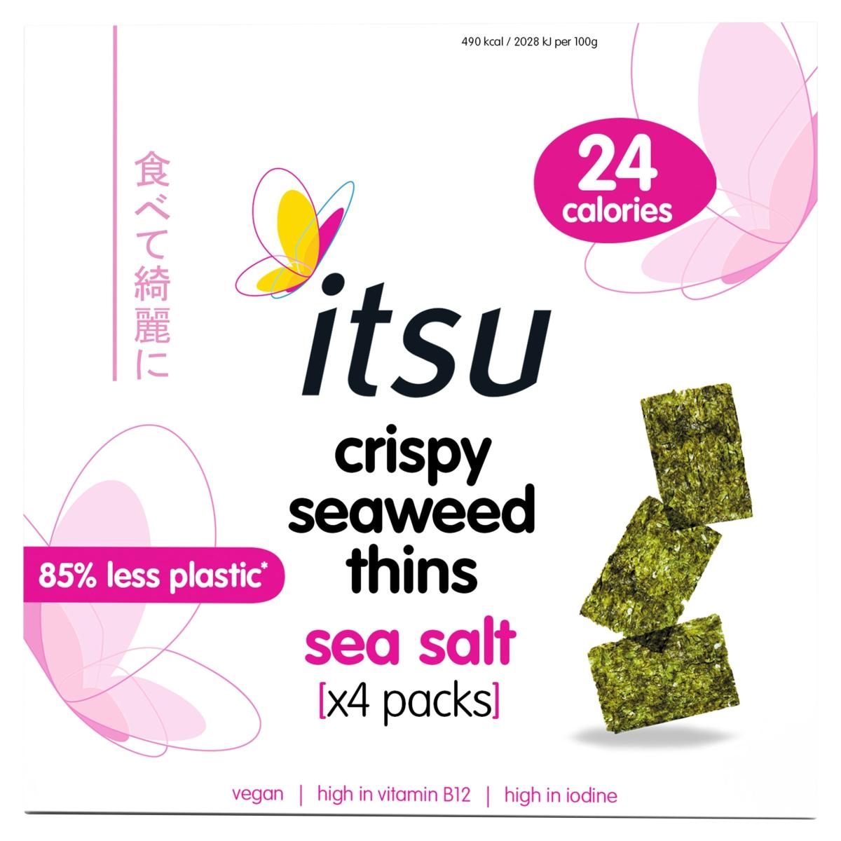 Crispy Seaweed Thins Sea Salt