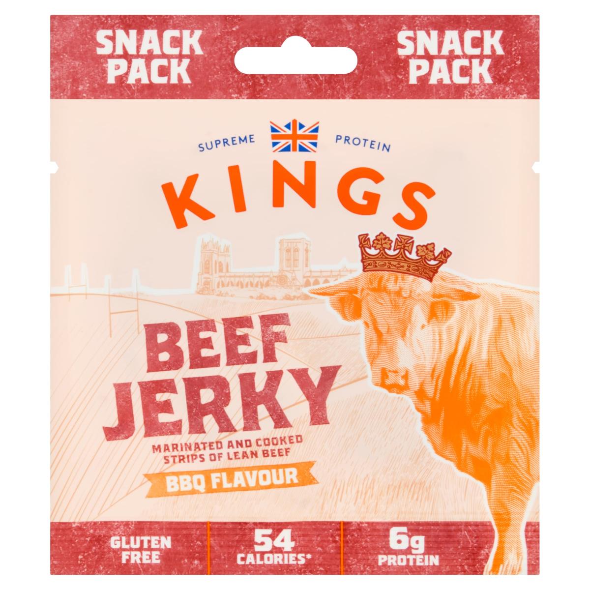 BBQ Flavour Beef Jerky Snack Pack