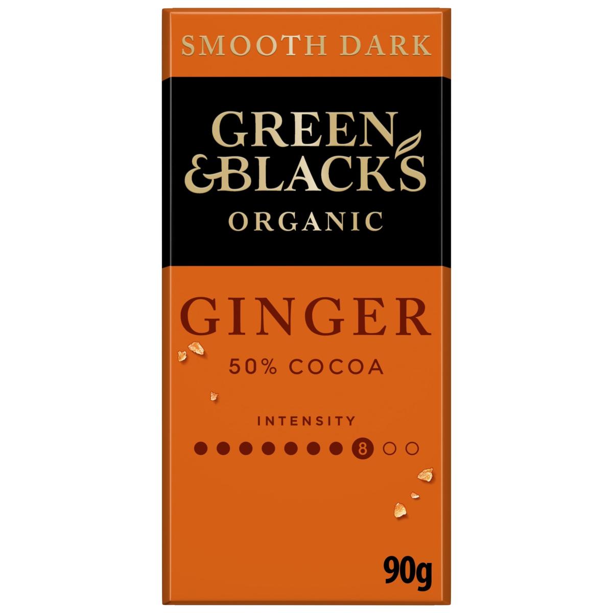 Organic Ginger Dark Chocolate