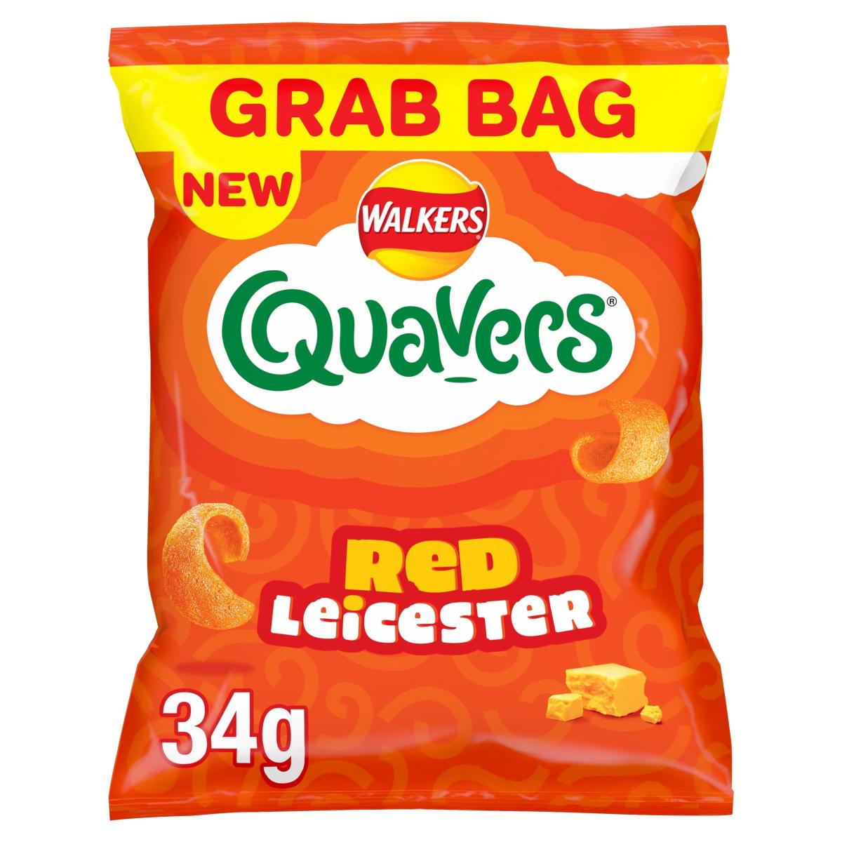 Red Leicester Grab Bag Crisps