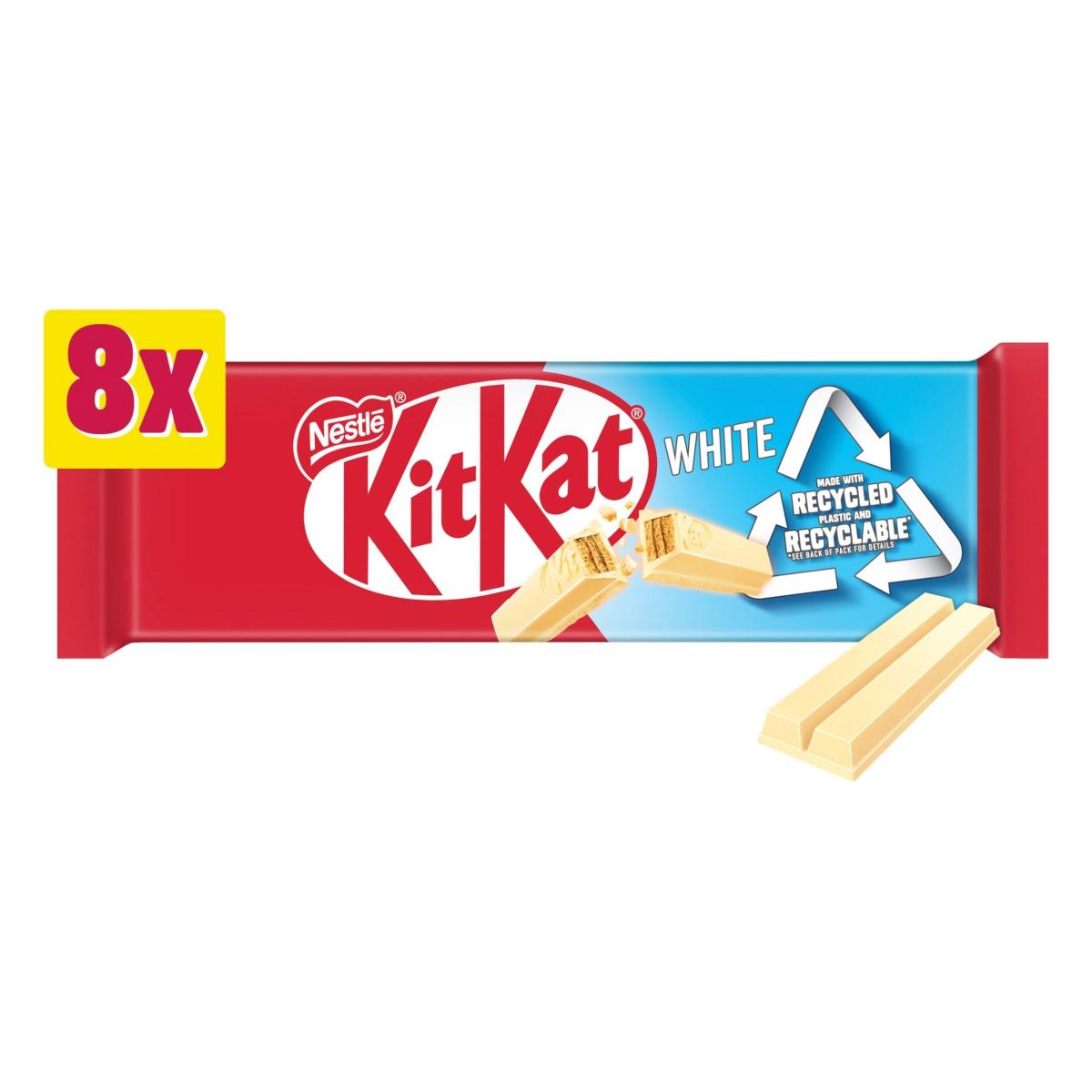 2 Finger White Biscuit Bars 8 Pack Multi-Pack