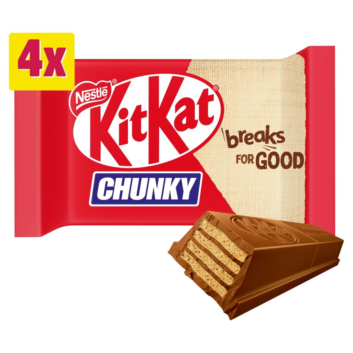 Chunky Milk Chocolate Bars Multi-Pack 40 g