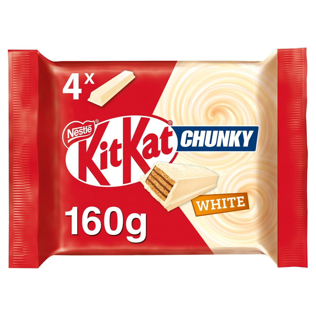 Chunky White Bars Multi-Pack 40 g