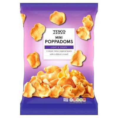 Mini Poppadom Snacks