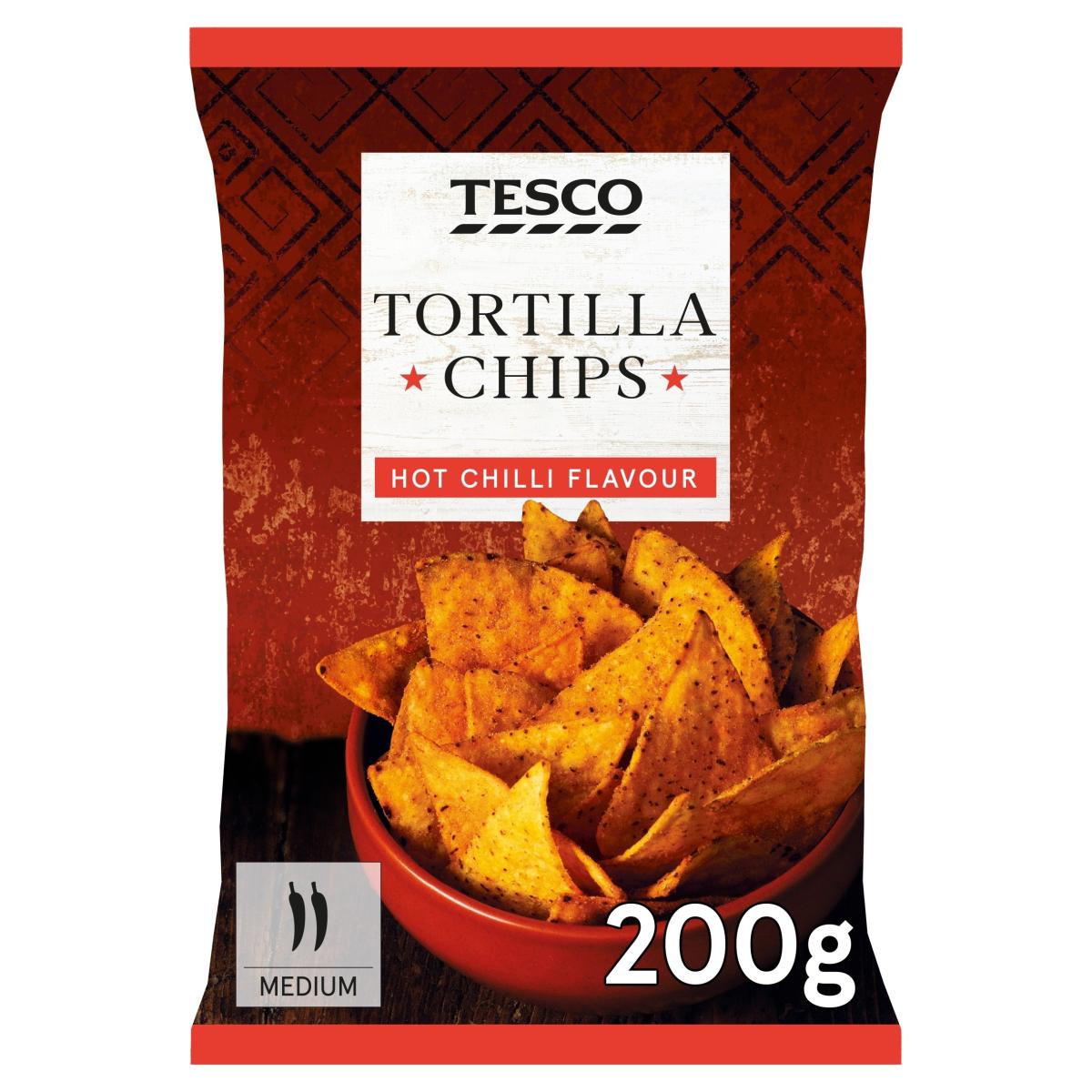 Tortilla Chips Hot Chill Flavour