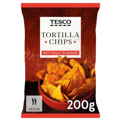 Tortilla Chips Hot Chill Flavour