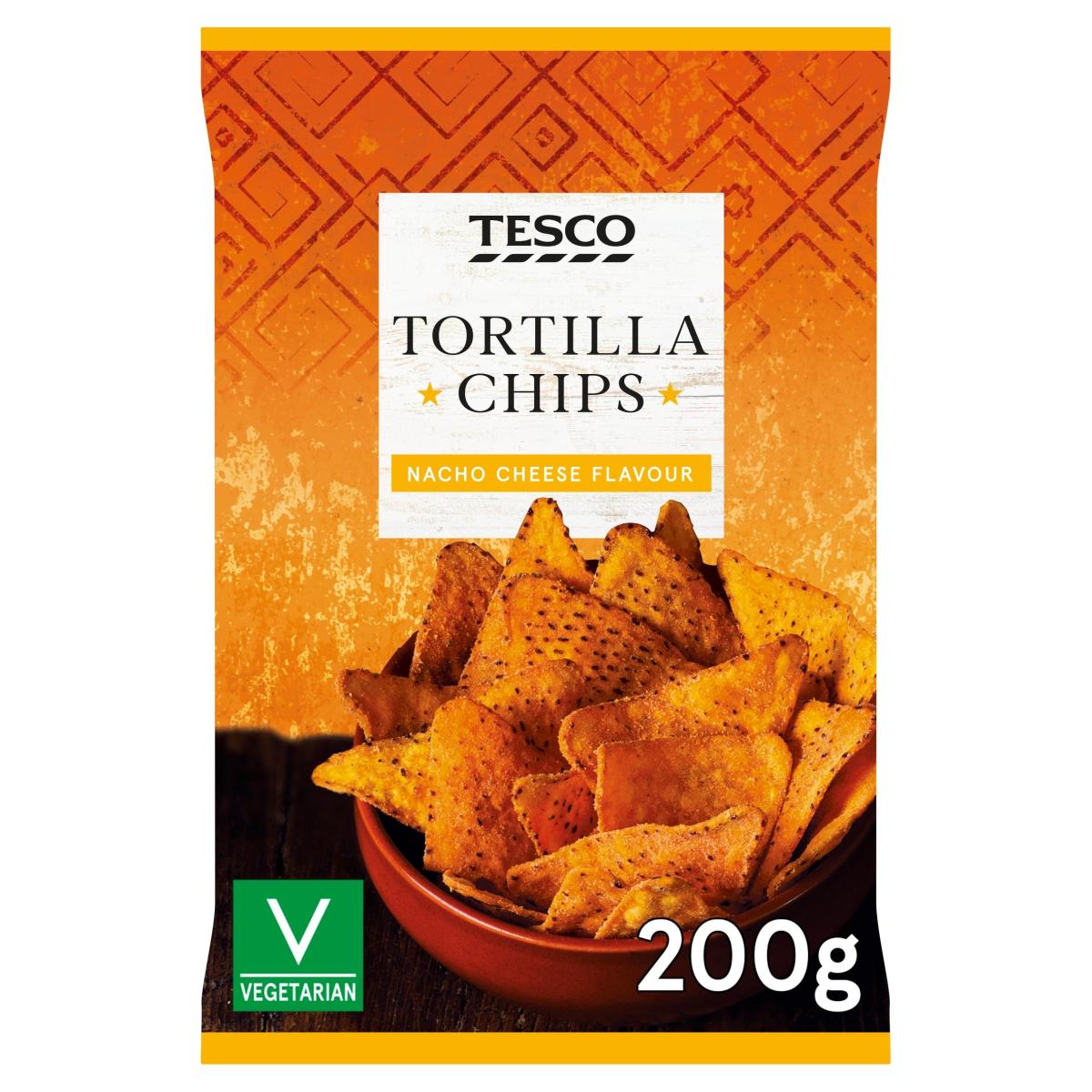 Tortilla Chips Nacho Cheese Flavour