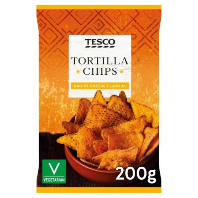Tortilla Chips Nacho Cheese Flavour