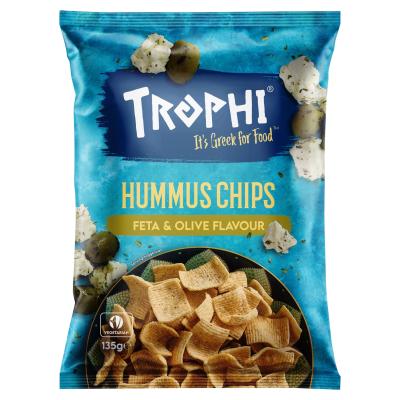 Hummus Chips Feta & Black Olive