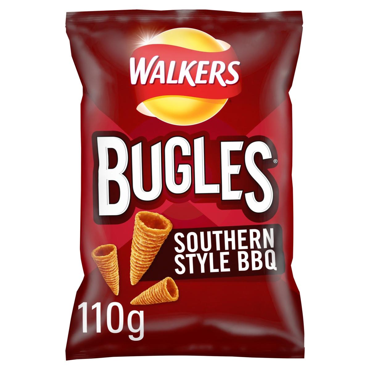 Bugles Southern Style BBQ Sharing Bag Crisps
