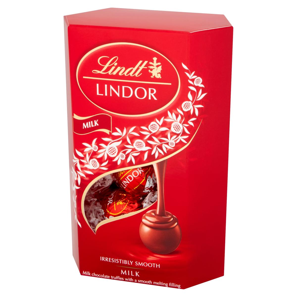 Lindor Milk Chocolate Truffles Box
