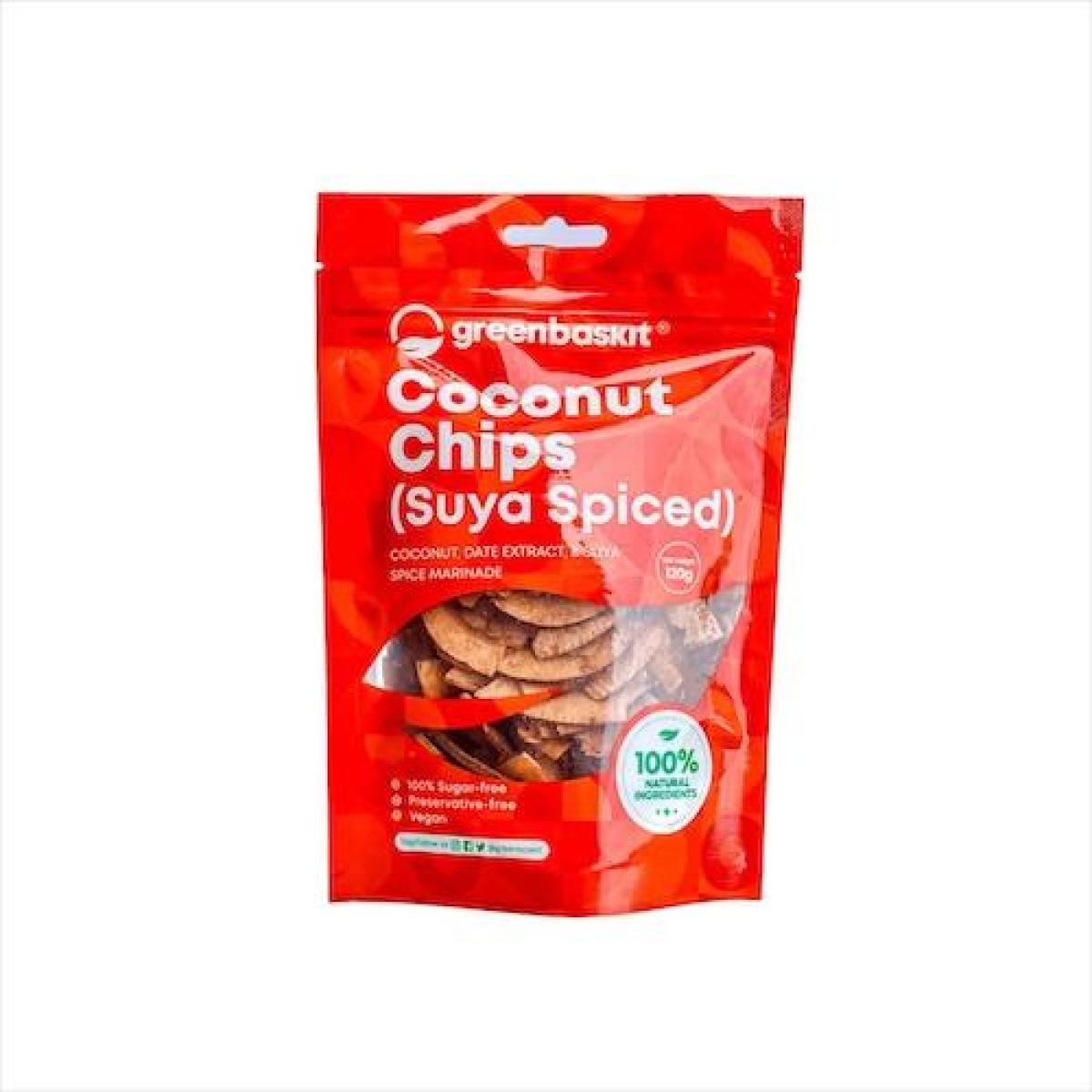 Coconut Chips Suya Spiced