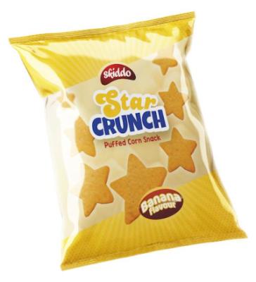 Star Crunch Puffed Corn Snack Banana