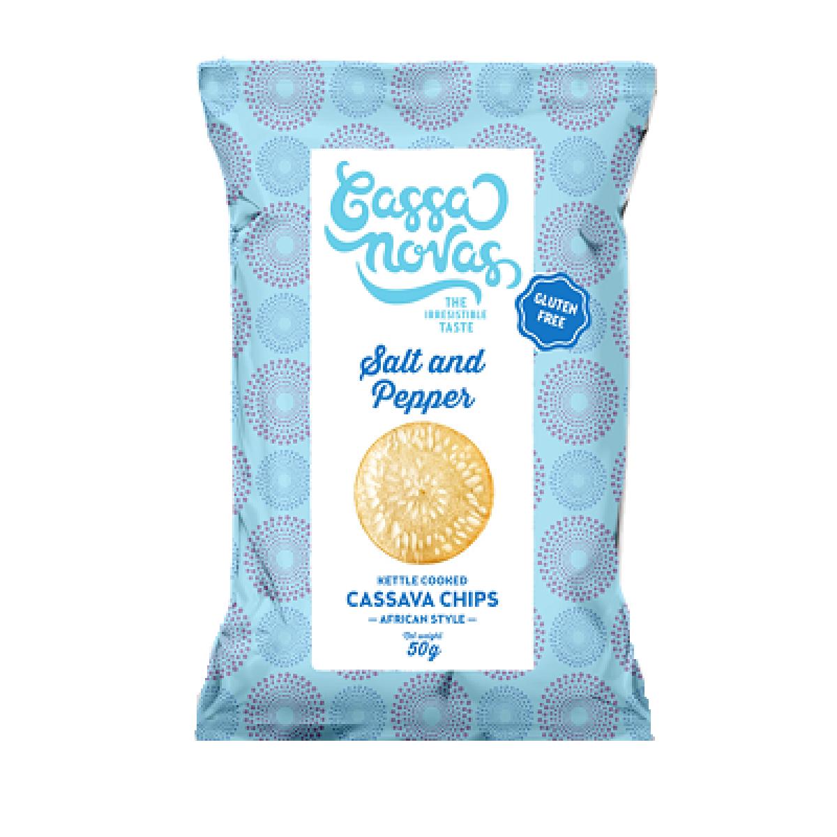 Cassa Novas Cassava Chips Salt & Pepper
