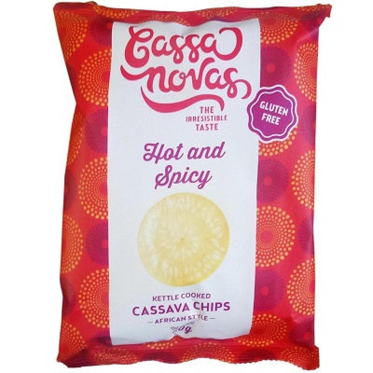 Cassa Novas Cassava Chips Hot & Spicy