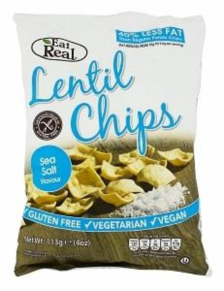 Lentil Chips Sea Salt