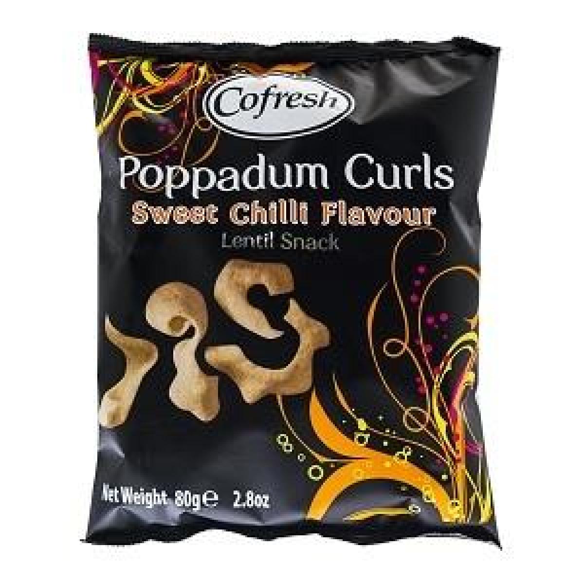 Poppadum Curls Sweet Chilli