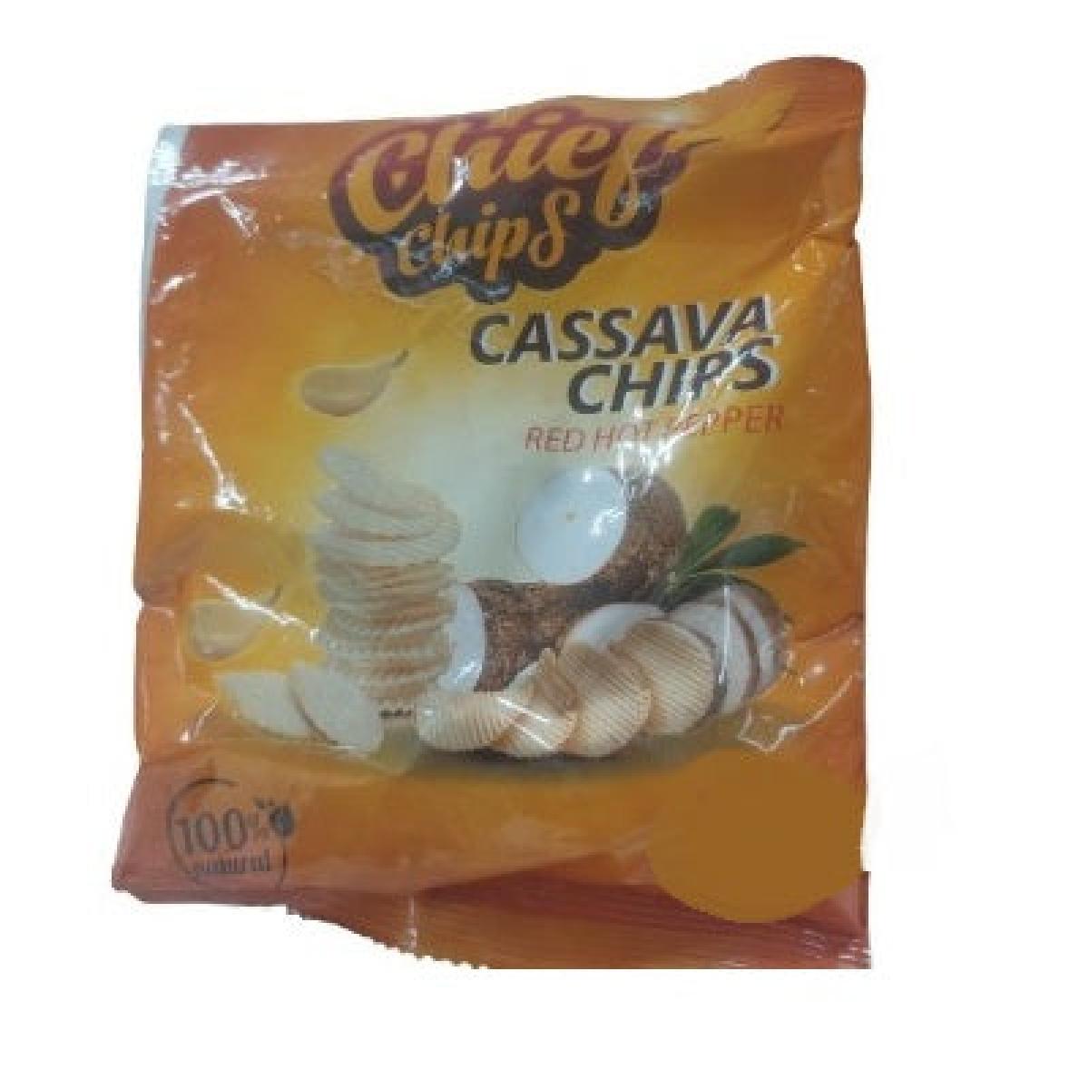 Cassava Chips Red Hot Pepper