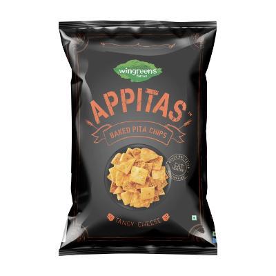 Pita Chips Tangy Cheese Baked