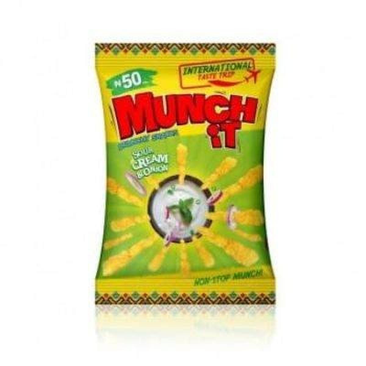 Crunchy Snacks Sour Cream & Onion 100 g +