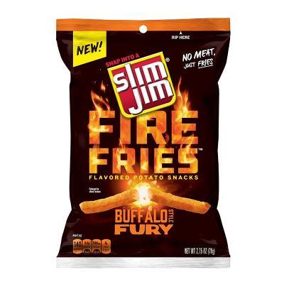 Fire Fries Flavoured Potato Snacks Buffalo Style Fury