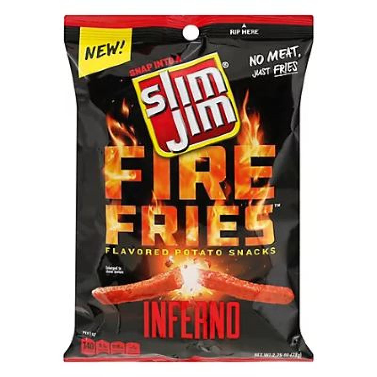 Fire Fries Flavoured Potato Snacks Inferno
