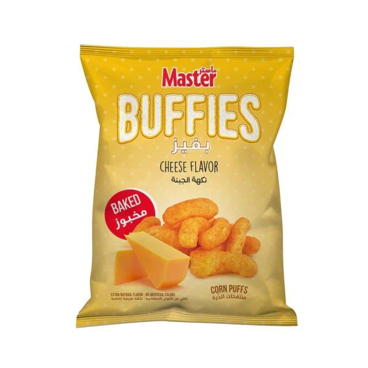 Buffies Cheese Flavor Baked Corn Puffs