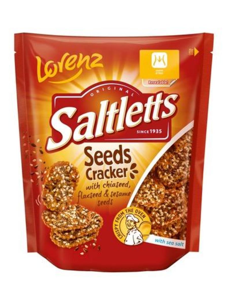 Saltletts Seeds Cracker With Sea Salt
