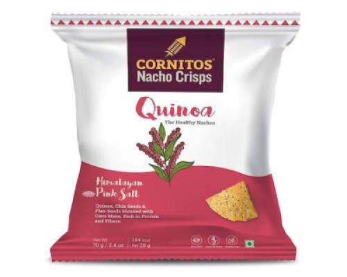 Nacho Crisps Himalayan Pink Salt Quinoa