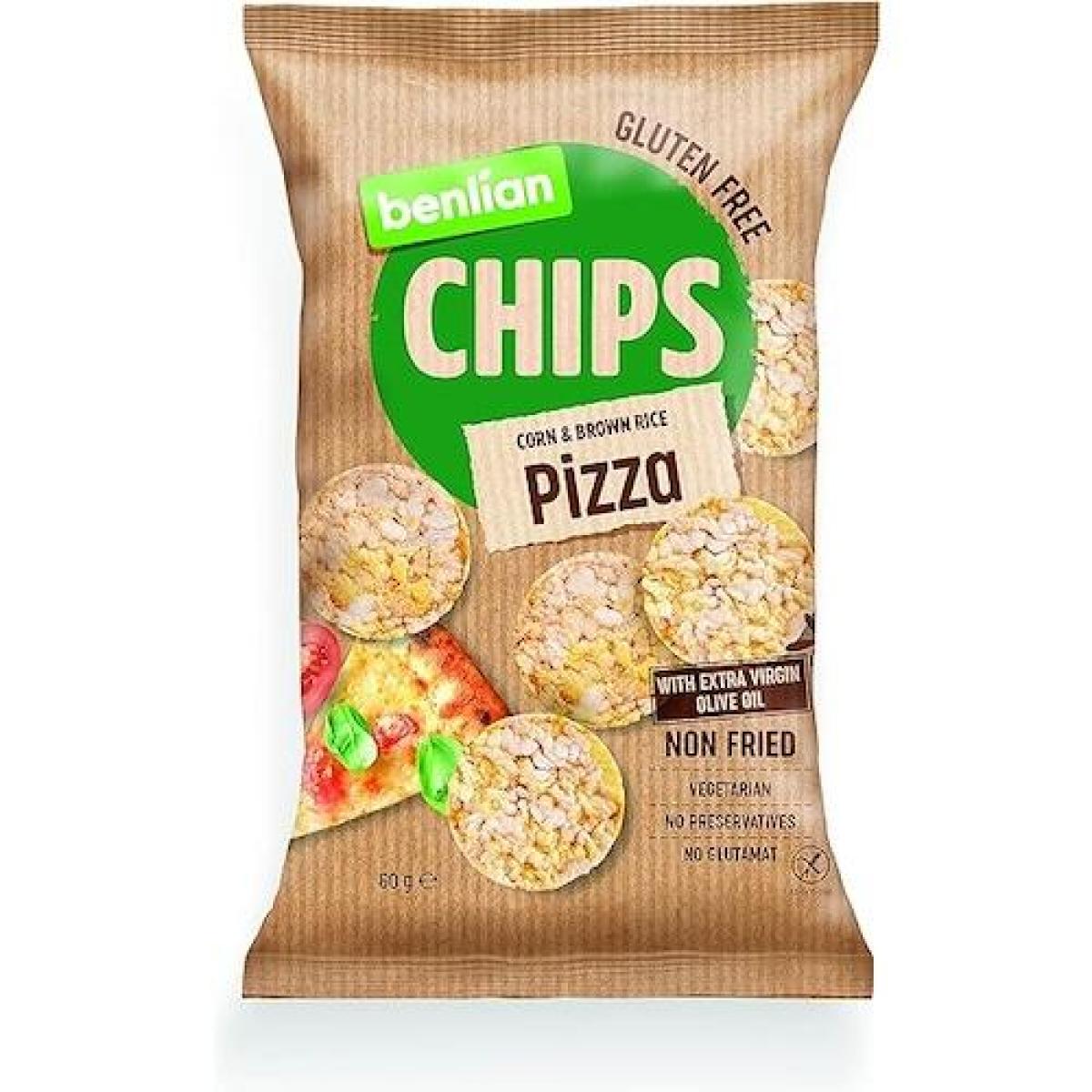 Chips Corn & Brown Rice Pizza