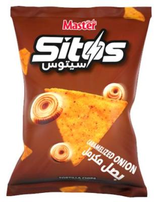 Sitos Caramelized Onion Tortilla Chips