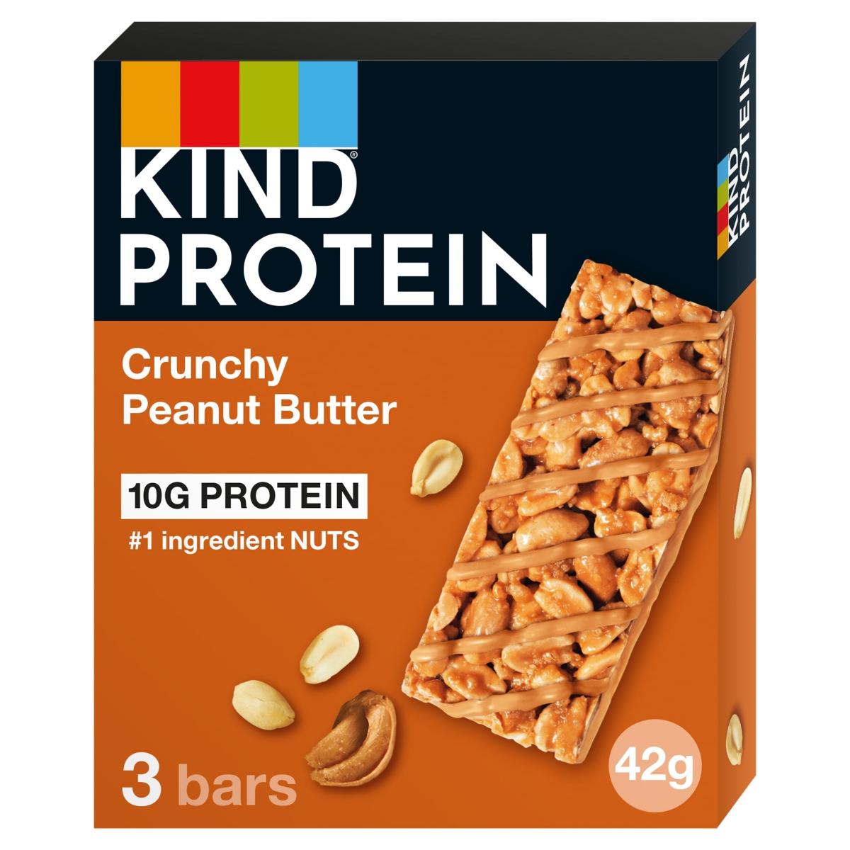 Protein Crunchy Peanut Butter Snack Bars