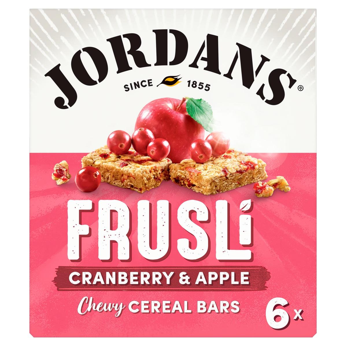 Frusli Bars Cranberry & Apple