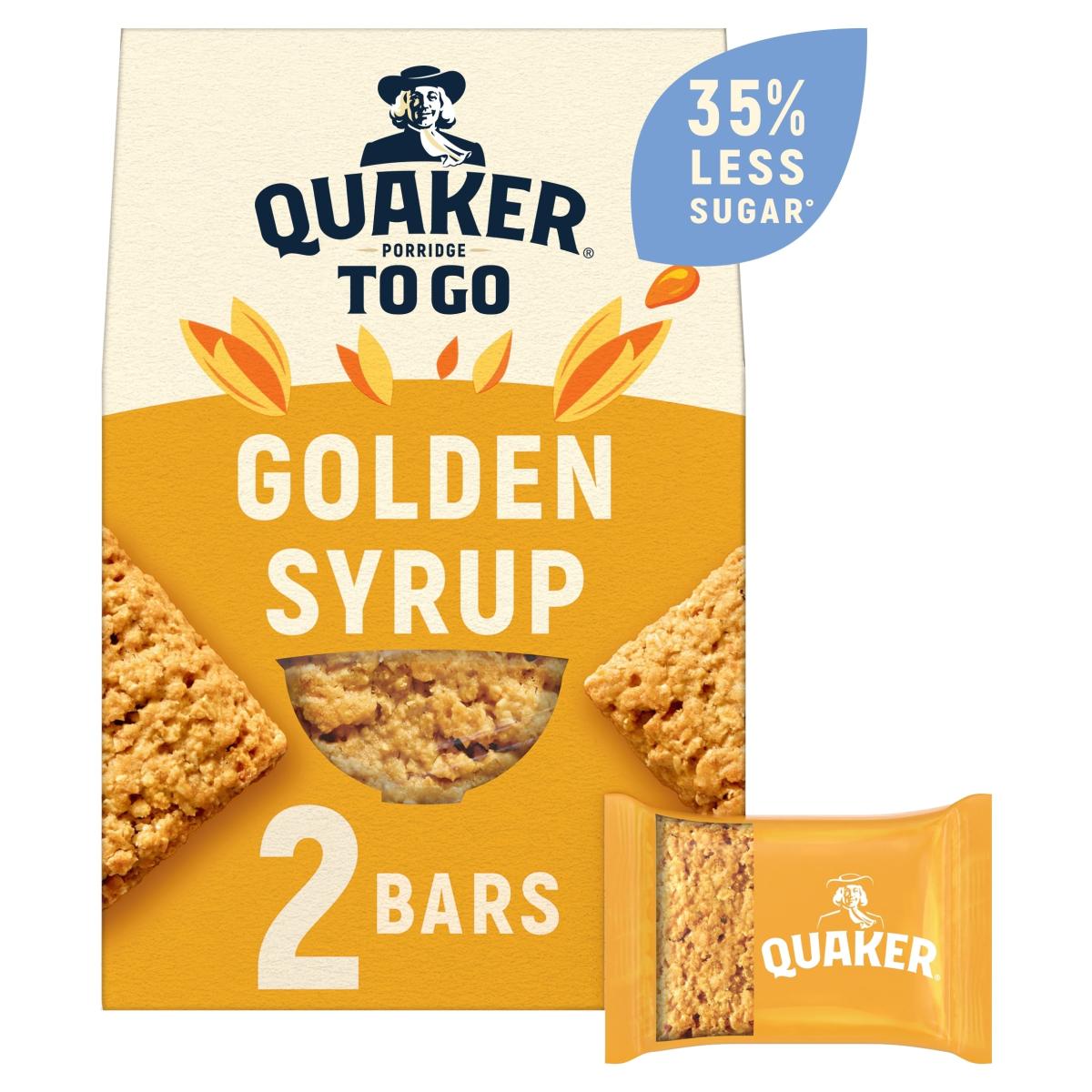 Breakfast Bars Golden Syrup Porridge To Go