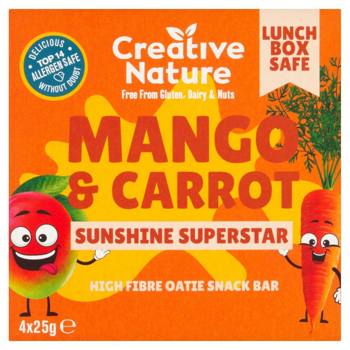 Mango & Carrot Kids Snack Bar Multi-Pack