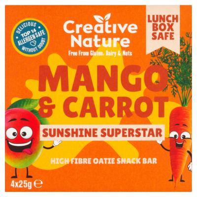 Mango & Carrot Kids Snack Bar Multi-Pack