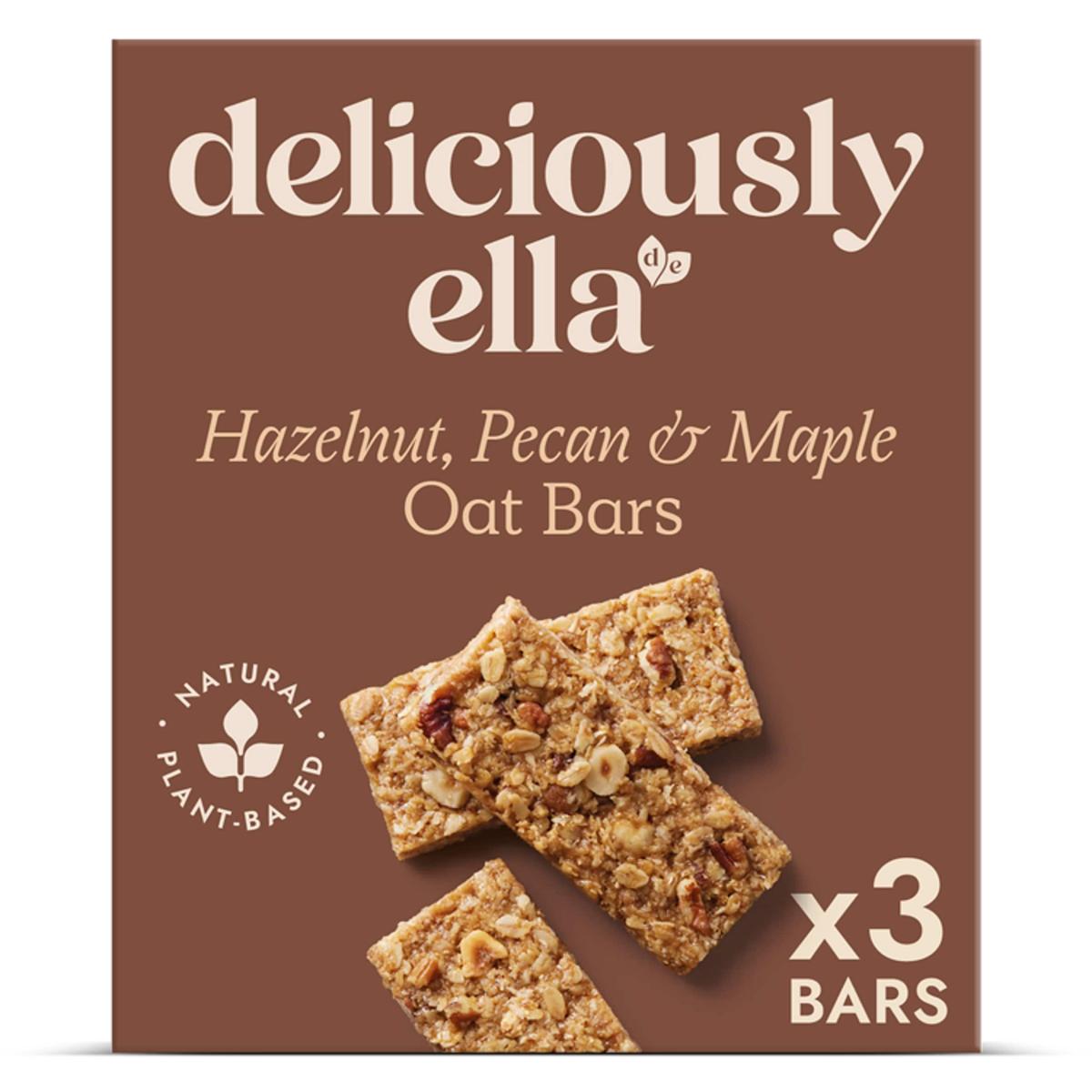 Hazelnut Pecan & Maple Oat Bars