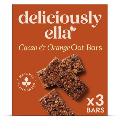 Cacao & Orange Baked Oat Bars