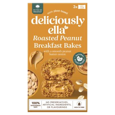Roasted Peanut Breakfast Bakes