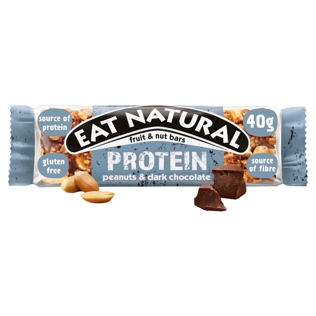 Protein Fruit & Nut Bars Peanuts & Dark Chocolate