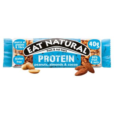 Protein Fruit & Nut Bars Peanuts Almonds & Cocoa